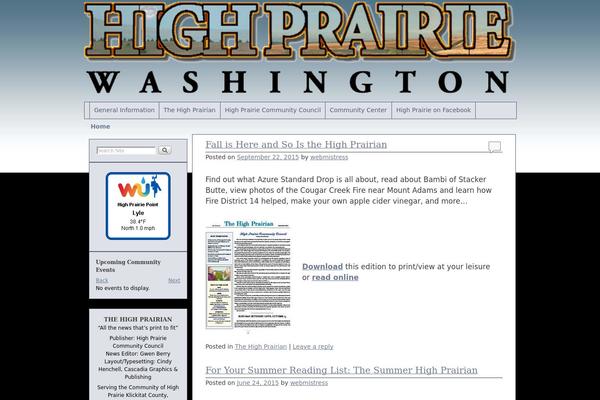 highprairie.us site used Weaver II pro
