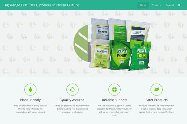 Impreza theme site design template sample