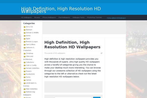 highreshdwallpapers.com site used Clean