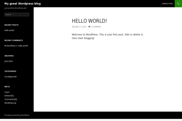 ColorWay theme site design template sample