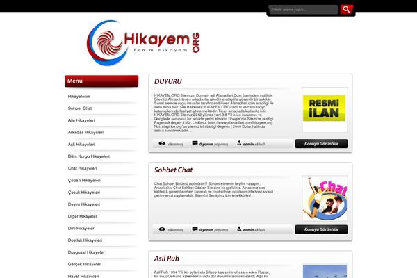 hikayem.org site used PBlog