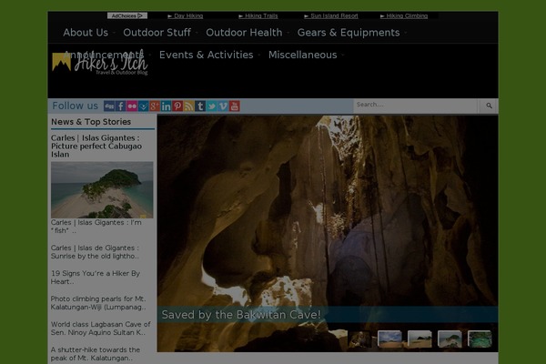 hikersitch.com site used Traveller-single