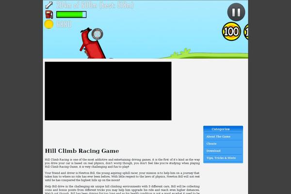 hillclimbracing.net site used Game-club-custom