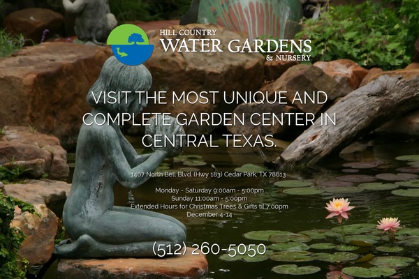 hillcountrywatergardens.com site used Haira