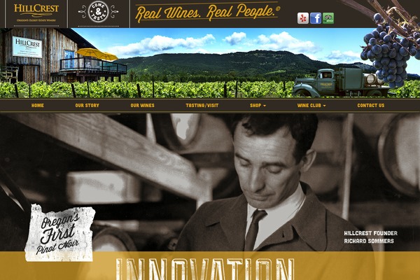 hillcrestvineyard.com site used Hillcrest