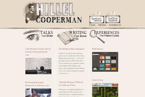 hillelcooperman.com site used Verve-child-theme