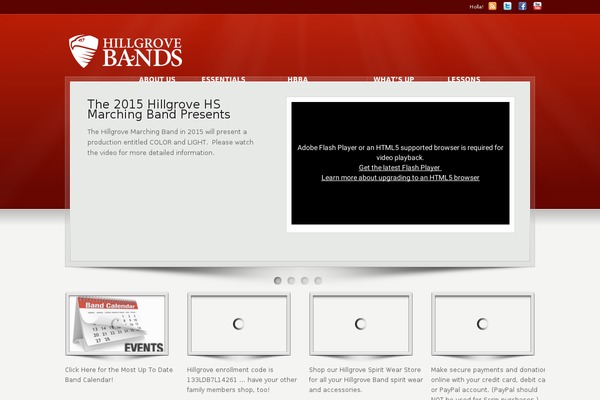 Karma theme site design template sample