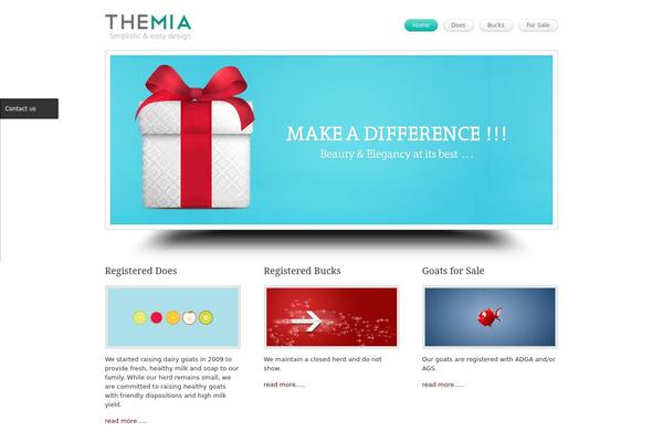 Themia Lite theme site design template sample