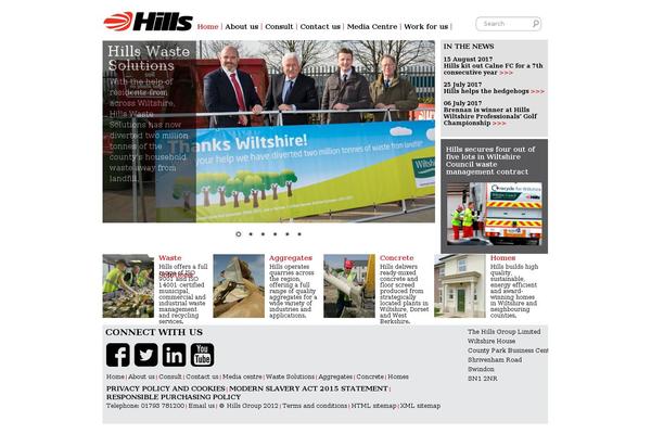 hills-group.co.uk site used Hills