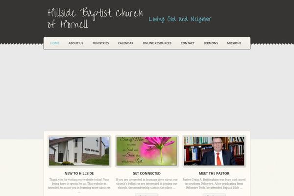 hillsidebaptisthornell.org site used Blessing-child