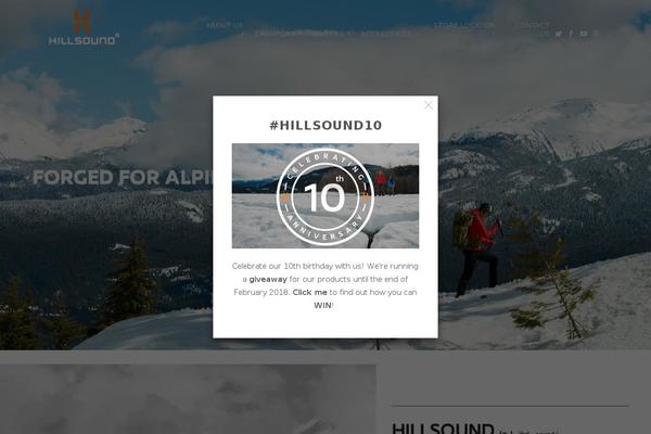 hillsound.com site used Hillsound