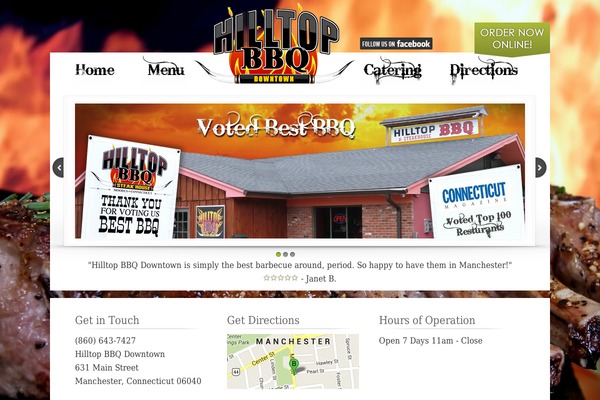 hilltopbbqdowntown.com site used Hilltopbbq