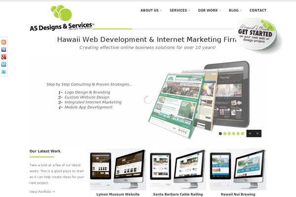 hilowebdesign.com site used Impromptu
