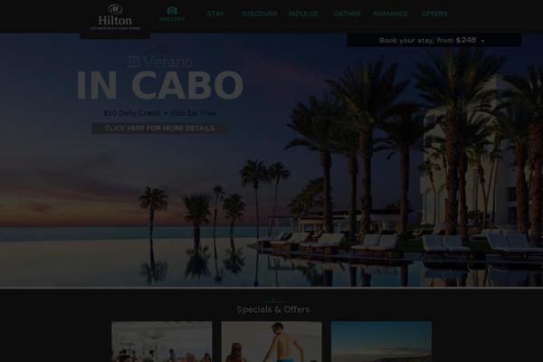 hiltonloscabos.com site used Hilton