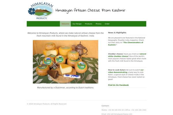 himalayancheese.com site used Boutique