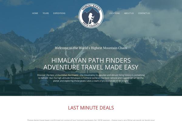 himalayanpathfinders.com site used Sage-pathfinders