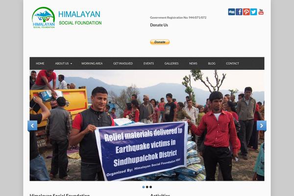 himalayansocialfoundation.org site used Wp_prayer5-v1.3.1