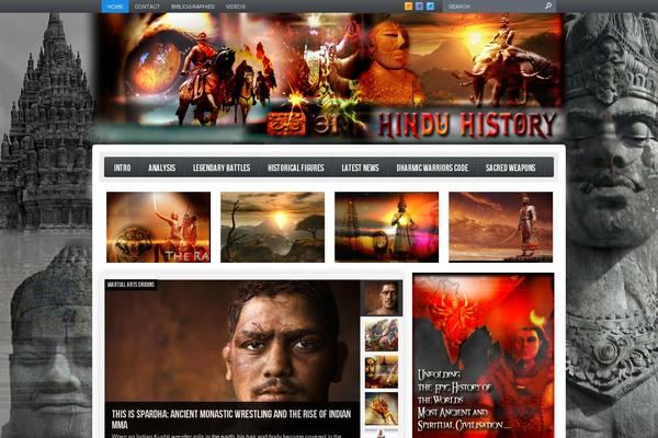 hinduhistory.info site used Swagger Theme