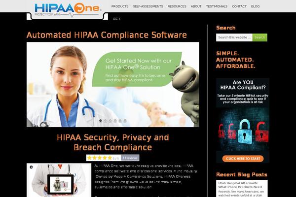 hipaaone.com site used Intraprise-health