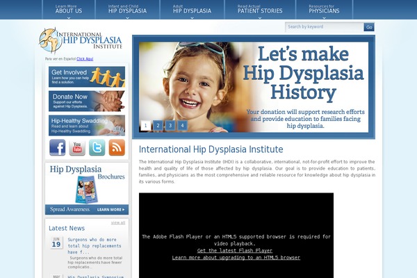 hipdysplasia.org site used Appleton