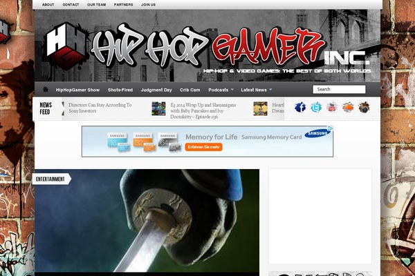 hiphopgamerinc.com site used Made-theme