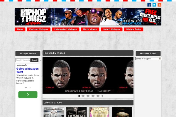 hiphopthugz.com site used Hiphopthugz