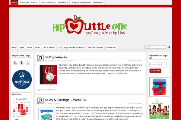 Suffusion theme site design template sample