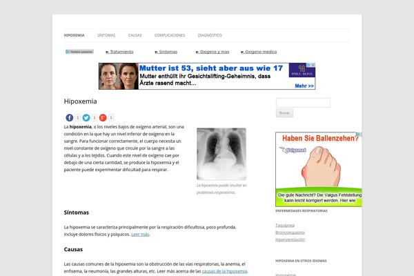 Twenty Twelve theme site design template sample