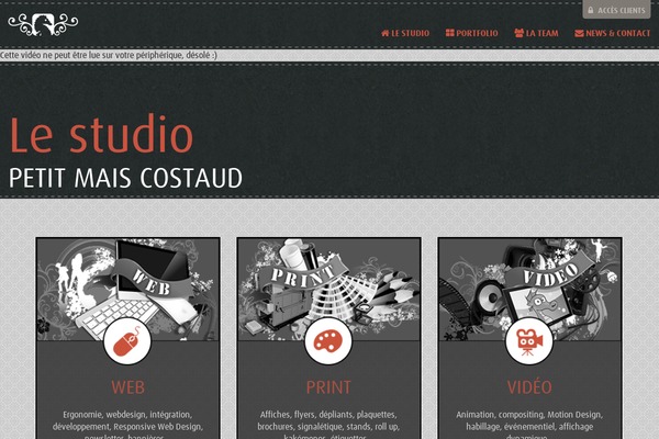 hippocampestudio.fr site used Hippo-wp-starter-theme