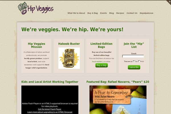Organic Web theme site design template sample