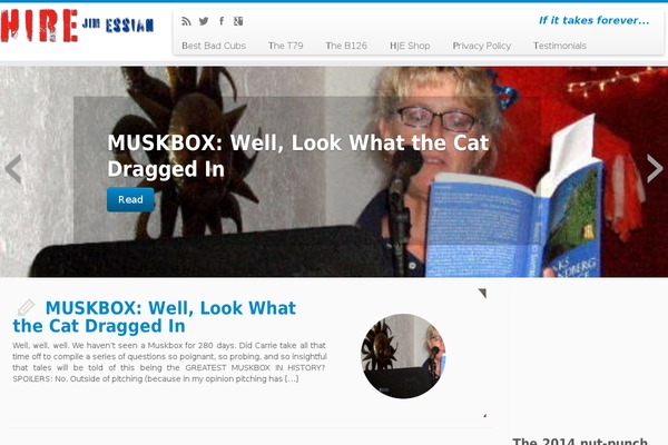 Customizr theme site design template sample