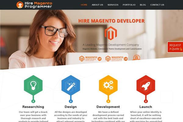 hiremagentoprogrammer.com site used Hire-magento-programmer