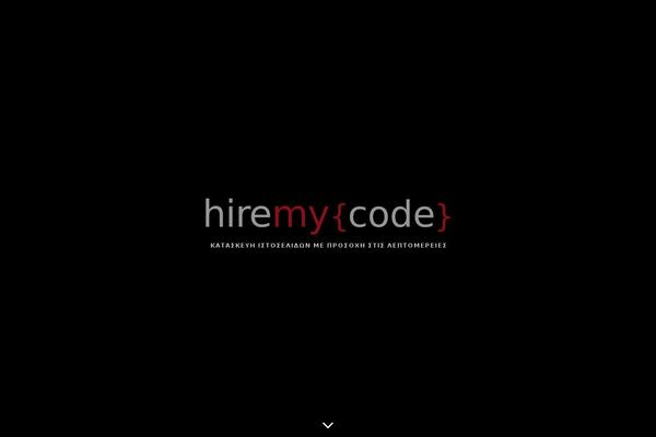 hiremycode.com site used Hiremycode