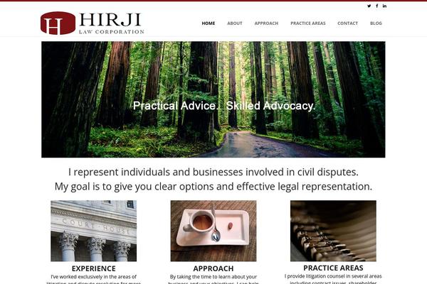 hirji.ca site used Buildernew