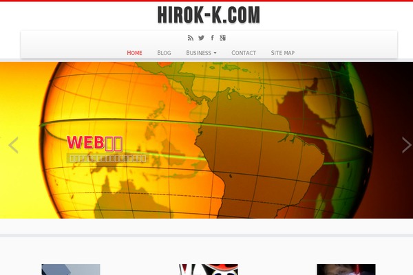 hirok-k.com site used Customizr