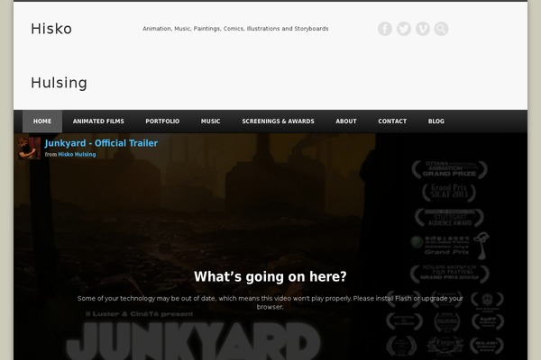 Pinboard theme site design template sample