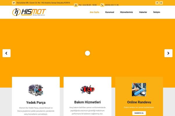 Bridge theme site design template sample