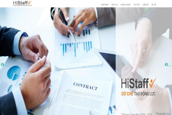 histaff.vn site used Histaff