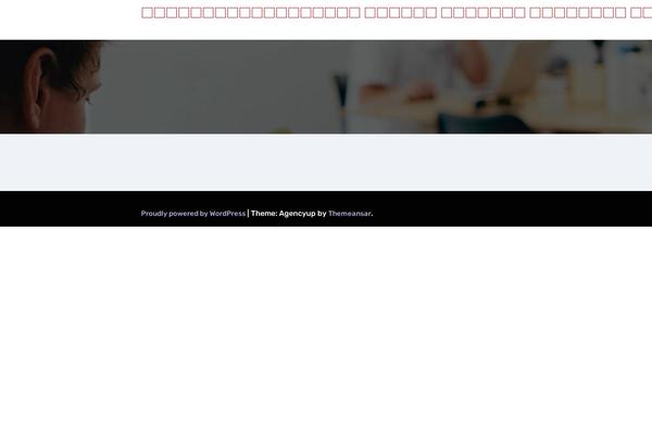 Agencyup theme site design template sample