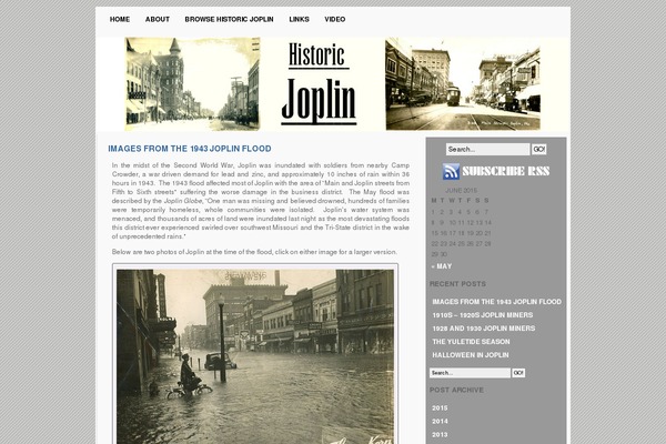 historicjoplin.org site used Indore