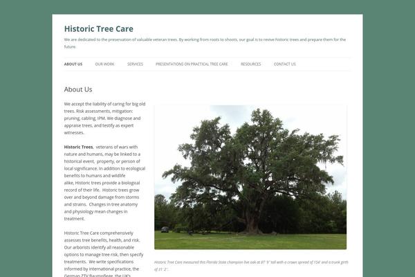 Twenty Twelve theme site design template sample