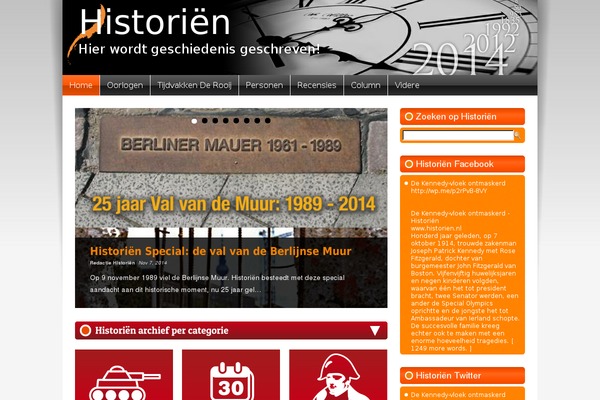 historien.nl site used Historien2k