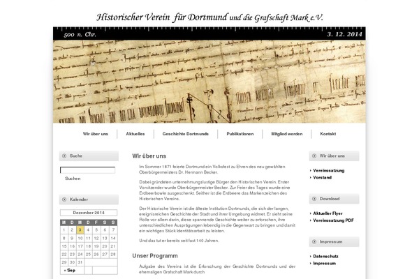 historischer-verein-dortmund.de site used Hv8