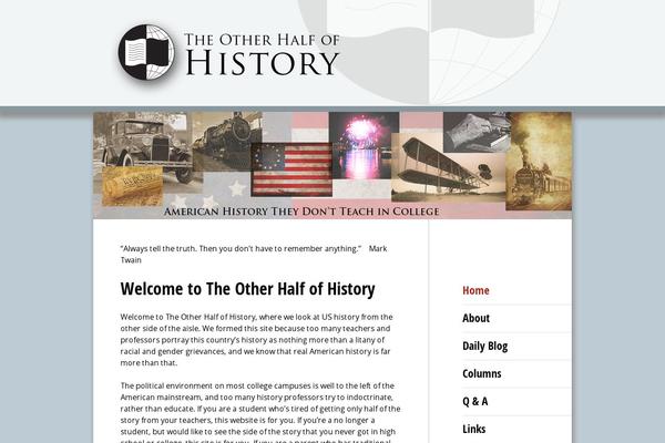 historyhalf.com site used Historyhalfv3a