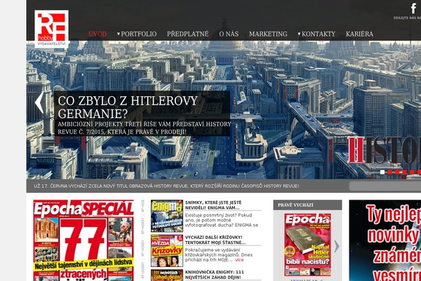 historyrevue.cz site used Twentyten_rfhobby