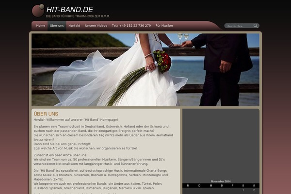 hit-band.de site used Evening Shade