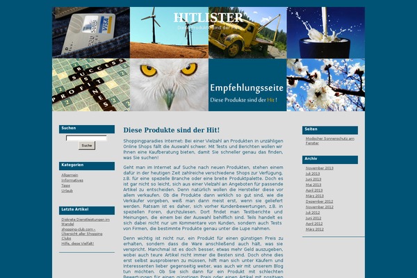 hitlister.de site used Sea-edge