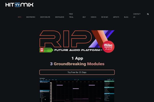 hitnmix.com site used Euphony-pro