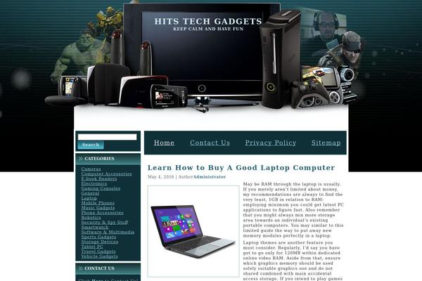 smack_gadget_theme theme websites examples