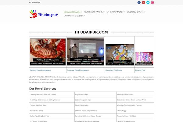 hiudaipur.com site used Tayalstudio